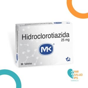 HIDROCLOROTIAZIDA 25MG TABLETA MK