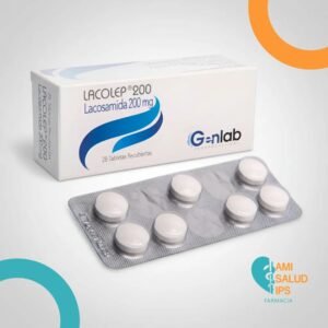 LACOLEP 200 LACOSAMIDA 200MG C*28 TAB RECUBIERTAS GENLAB