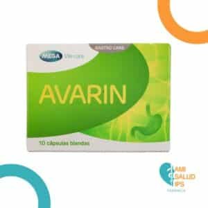 AVARIN SIMETICONA + CITRATO DE ALVERINA 300MG+60MG C*10 CAPSULAS BLANDAS MEGA WE CARE