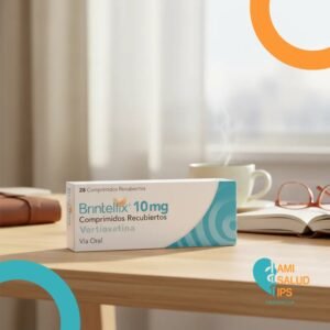 BRINTELLIX 10MG VORTIOXETINA 10 MG C*28 TABLETAS RECUBIERTAS