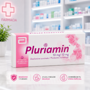 PLURIAMIN DOXILAMINA 10MG, PIRIDOXINA 10MG C*30 TABLETAS DE LIBERACION RETARTADA - ABBOTT