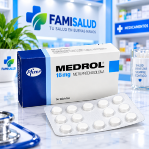 MEDROL METILPREDNISOLONA 16MG C*14 TABLETAS - PFIZER