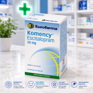 KOMENCY ESCITALOPRAM 20MG C*30 TABLETAS EUROFARMA