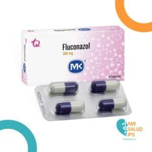 FLUCONAZOL 200MG C*4 CAPSULAS MK