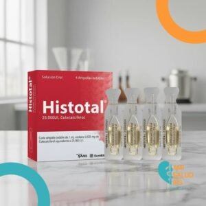 HISTOTAL VITAMINA D3 25.000UI/ML C*4 AMPOLLAS BEBIBLES EUROETIKA