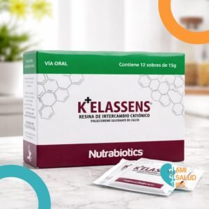 KELASSENS POLIESTIRENO SULFONATO CALCICO 99G/100G POL ORL C*12 SOB X 15G NUTRABIOTICS