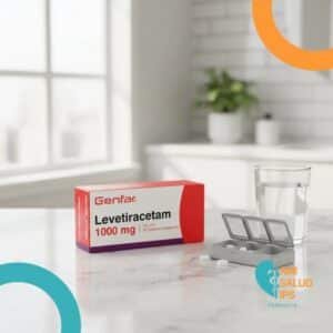 LEVETIRACETAM 1000MG C*30 TABLETAS RECUBIERTAS GENFAR