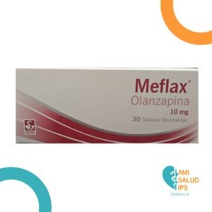 MEFLAX OLANZAPINA 10 MG C*30 TABLETAS REC SIEGFRIED