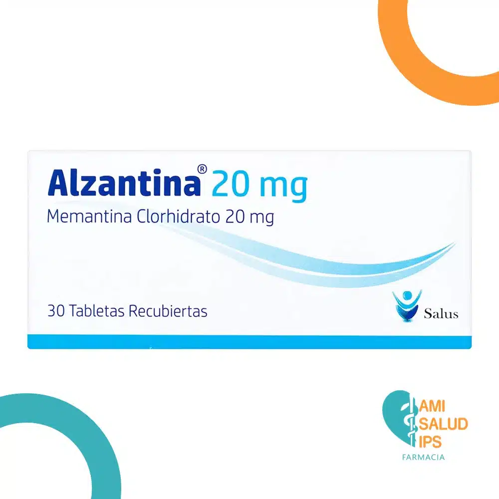 ALZANTINA 20 MG MEMANTINA 20MG BLISTERS * 30 TABLETAS SALUS PHARMA
