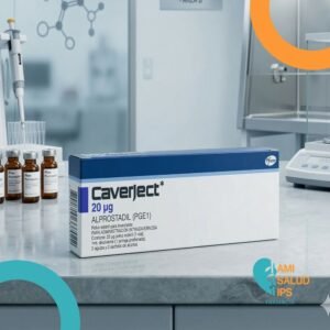 CAVERJECT UROLOGICO ALPROSTADIL 20MCG POL INY 1 VIAL+DIL PFIZER