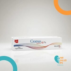 CROMUS TACROLIMUS 0.1% UNGÜENTO DERMICO TUB*15G PROCAPS