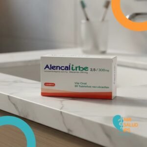 ALENCAL IRBE LEVOAMLODIPINO 2.5MG, IRBESARTAN 300MG C*30 TABLETAS RECUBIERTAS CLOSTER PHARMA