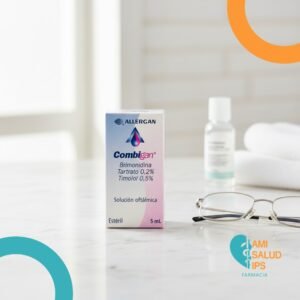 COMBIGAN BRIMONIDINA TARTRATO 0.2% / TIMOLOL 0.5% SOLUCION OFTALMICA FCO*5ML ABBVIE