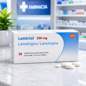 LAMICTAL LAMOTRIGINA 200MG C*30 TABLETAS DISPERSABLES/MASTICABLES GLAXOSMITHKLINE