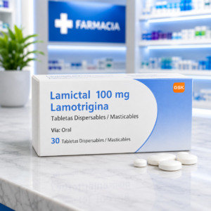LAMICTAL LAMOTRIGINA 100MG C*30 TABLETAS DISPERSABLES/MASTICABLES GLAXOSMITHKLINE