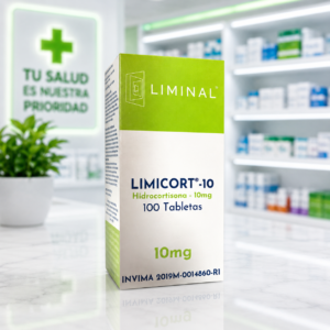 LIMICORT - 10 HIDROCORTISONA 10MG FCO*100 TABLETAS LIMINAL