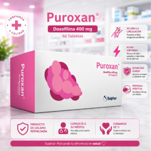 PUROXAN DOXOFILINA 400MG C*60 TABLETAS EURODRUG
