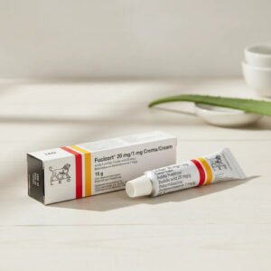 FUCICORT ACIDO FUSIDICO 20MG, BETAMETASONA 1MG CREMA TOPICA TUBO*15G LEO PHARMA