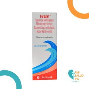 FUROMET MOMETASONA 50MCG/DOSIS 0,05% SPRAY NASAL *120 DOSIS 18G GLENMARK