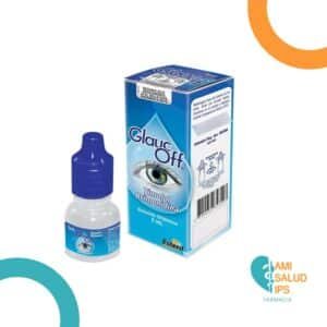 GLAUCOFF BRIMONIDINA TARTRATO 0.2%, TIMOLOL 0.5% SOLUCION OFTALMICA FRASCO*5ML BIO ESTERIL