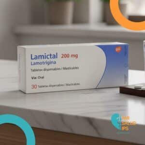 LAMICTAL LAMOTRIGINA 200MG C*30 TABLETAS DISPERSABLES/MASTICABLES GLAXOSMITHKLINE