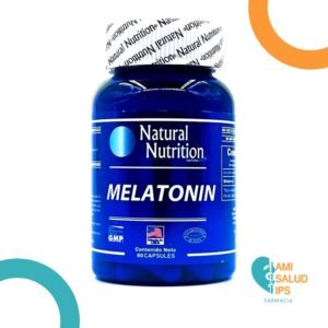 MELATONIN MELATONINA 3MG FRASCO *60 CAPSULAS NATURAL NUTRITION