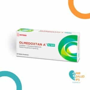 OLMEDOXTAN A AMLODIPINO 5MG / OLMESARTAN MEDOXOMIL 40MG C*30 TABLETAS RECUBIERTAS HETERO