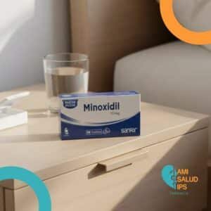 MINOXIDIL 10MG CAJA X 30 TABLETAS SANFER