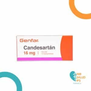 CANDESARTAN 16MG C*14 COMPRIMIDOS GENFAR