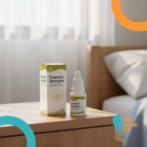 FIXAMICIN DEXACIPRO CIPROFLOXACINO 3MG, DEXAMETASONA 1MG SUSPENSION OTICA FRASCO*7.5ML TQ