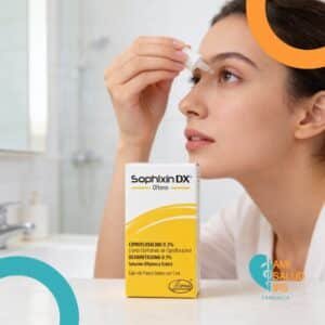 SOPHIXIN DX OFTENO CIPROFLOXACINO 0.3%, DEXAMETASONA 0.1% SOLUCION OFTALMICA FRASCO * 5ML SOPHIA