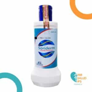 SORIDERM CHAMPU ALANTOINA 0.2G, ALQUITRAN DE HULLA 5G CHAMPU FRASCO * 250ML ANGLOPHARMA