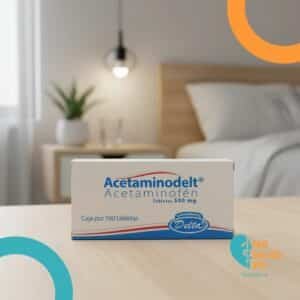 ACETAMINODELT ACETAMINOFEN 500MG C*100 TABLETAS DELTA