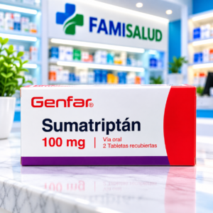 SUMATRIPTAN 100MG C*2 TABLETAS RECUBIERTAS GENFAR