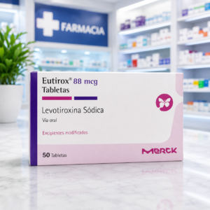 EUTIROX 88 LEVOTIROXINA SODICA 88MCG C*50 TABLETAS MERCK