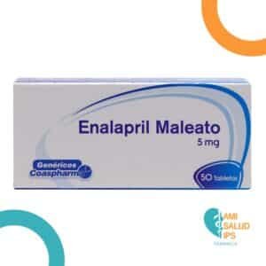 ENALAPRIL 5MG C*50 TABLETAS COASPHARMA