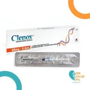 CLENOX ENOXAPARINA 60MG/0.6ML SOLUCION INYECTABLE JERINGA PRELLENADA PROCAPS