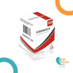 FERRINOVA DEFERASIROX 360MG FRASCO*30 TABLETAS LEGRAND