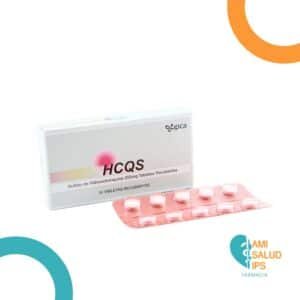 HCQS SULFATO DE HIDROXICLOROQUINA 200MG C*30 TABLETAS RECUBIERTAS IPCA