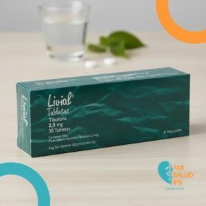 LIVIAL TIBOLONA 2.5MG C*30 TABLETAS ORGANON