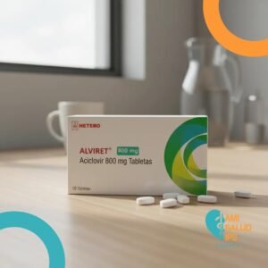 ALVIRET ACICLOVIR 800MG CAJA*10 TABLETAS HETERO