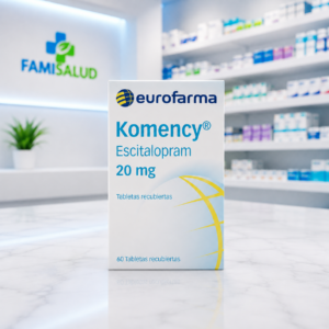 KOMENCY ESCITALOPRAM 20MG C*60 TABLETAS RECUBIERTAS EUROFARMA