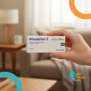 WINADEINE F ACETAMINOFEN 325 MG, CODEINA 30MG BISTERS*30 TABLETAS SANOFI