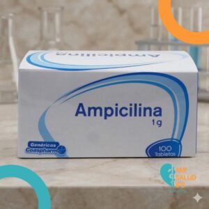 AMPICILINA 1G BLISTER * 10 TABLETAS COASPHARMA