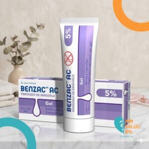 BENZAC AC 5 PEROXIDO BENZOILO 5% GEL TOPICO TUBO*60G GALDERMA