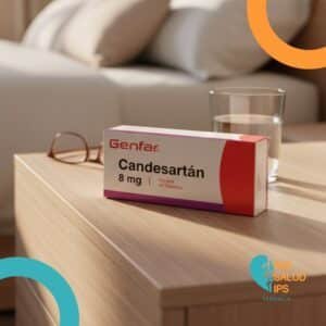 CANDESARTAN 8MG C*14 TABLETAS - GENFAR