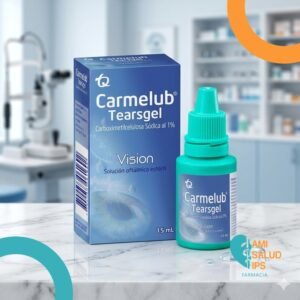 CARMELUB TEARSGEL CARBOXIMETILCELULOSA 1% SOLUCION OFTALMICA FRASCO*15ML TECNOQUIMICAS