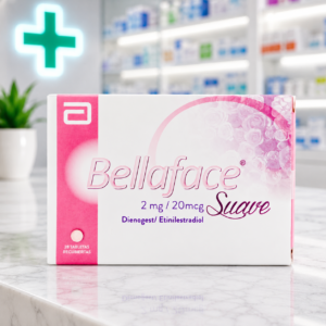 BELLAFACE SUAVE DIENOGEST 2MG, ETINILESTRADIOL 20MCG C*28 TABLETAS RECUBIERTAS ABBOTT