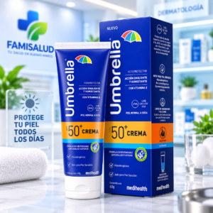 UMBRELLA SPF 50+ CREMA PROTECTOR SOLAR SPF 50+ CREMA TOPICA TUBO*60G MEDIHEALTH