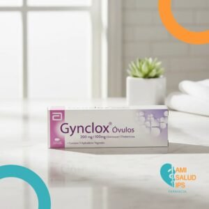 GYNCLOX  CLOTRIMAZOL  200MG, CLINDAMICINA 100MG,  C*3 OVULOS VAGINALES ABBOTT